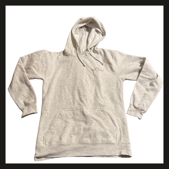 Simply Southern Hoodie Small Peace Love Mountains Jeep Dog Graphic Pullover Gray - Picture 2 of 10